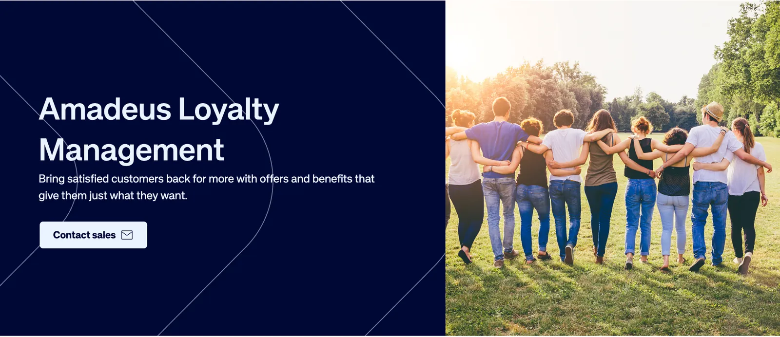 Amadeus Loyalty Management page