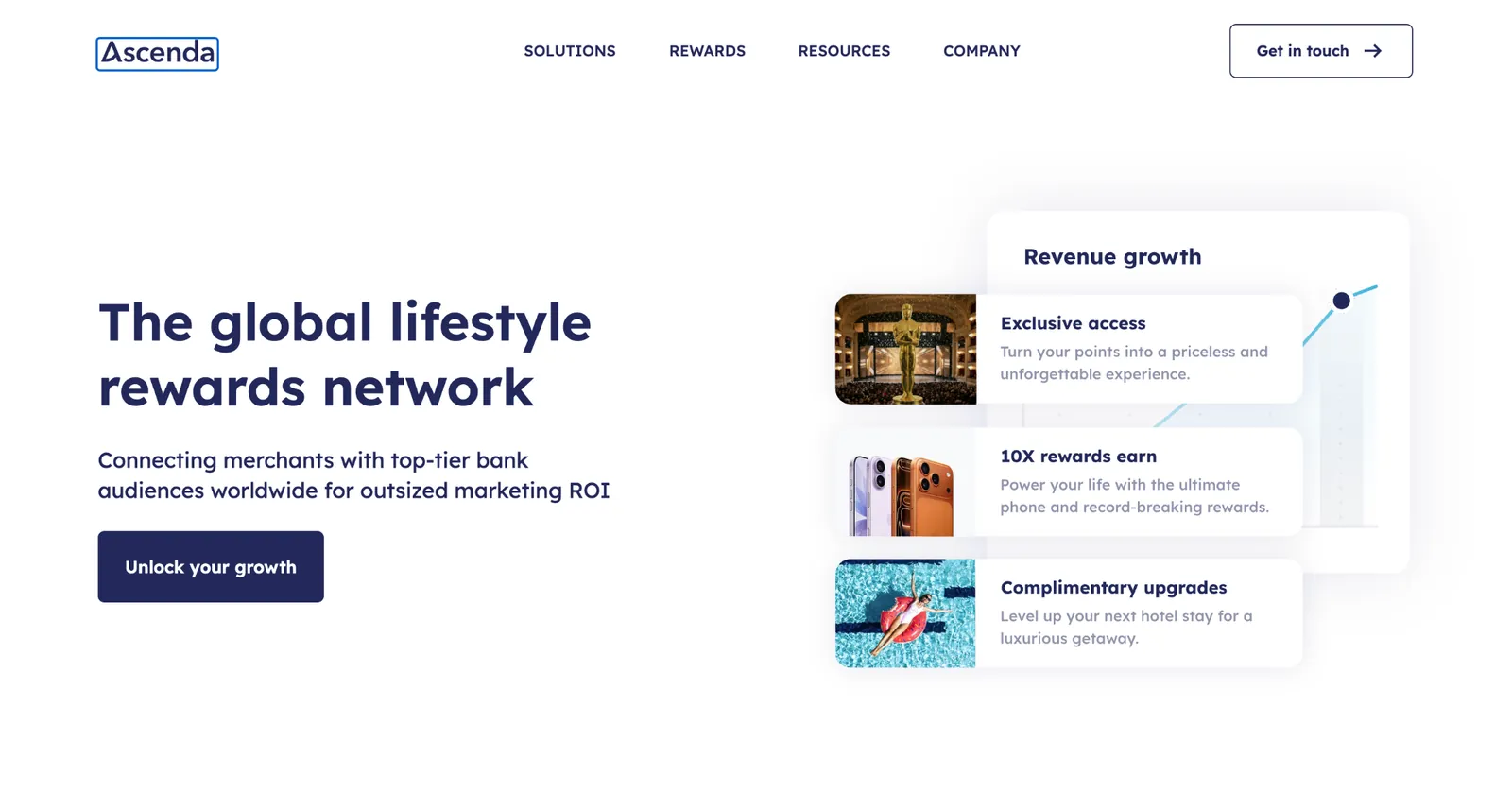Ascenda homepage: the global lifestyle rewards network