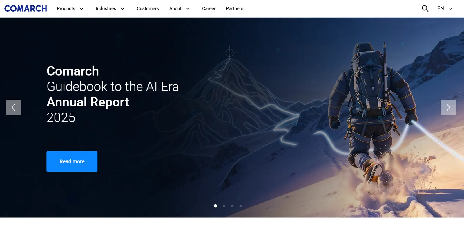Comarch homepage