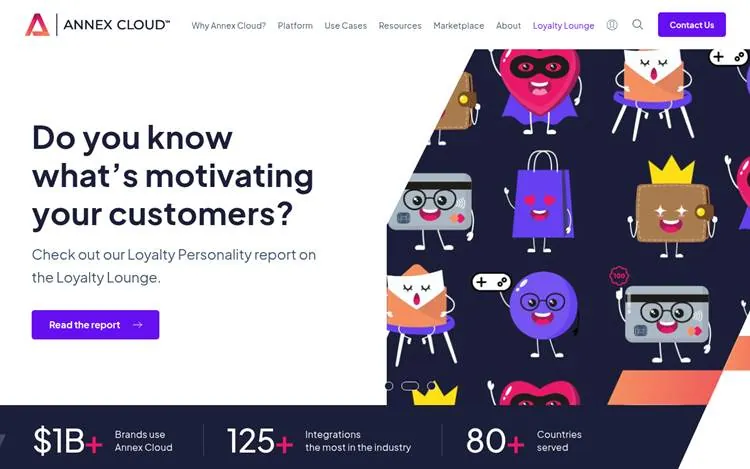 Annex Cloud homepage: Do you know what's motivating your customers?